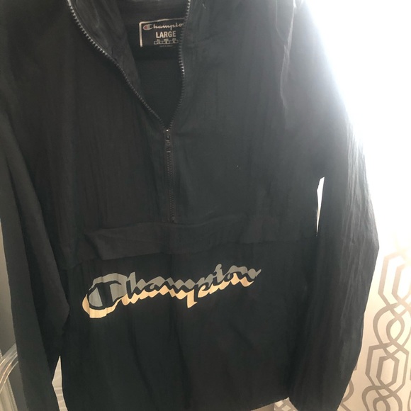 Champion Black Windbreaker - Picture 1 of 2